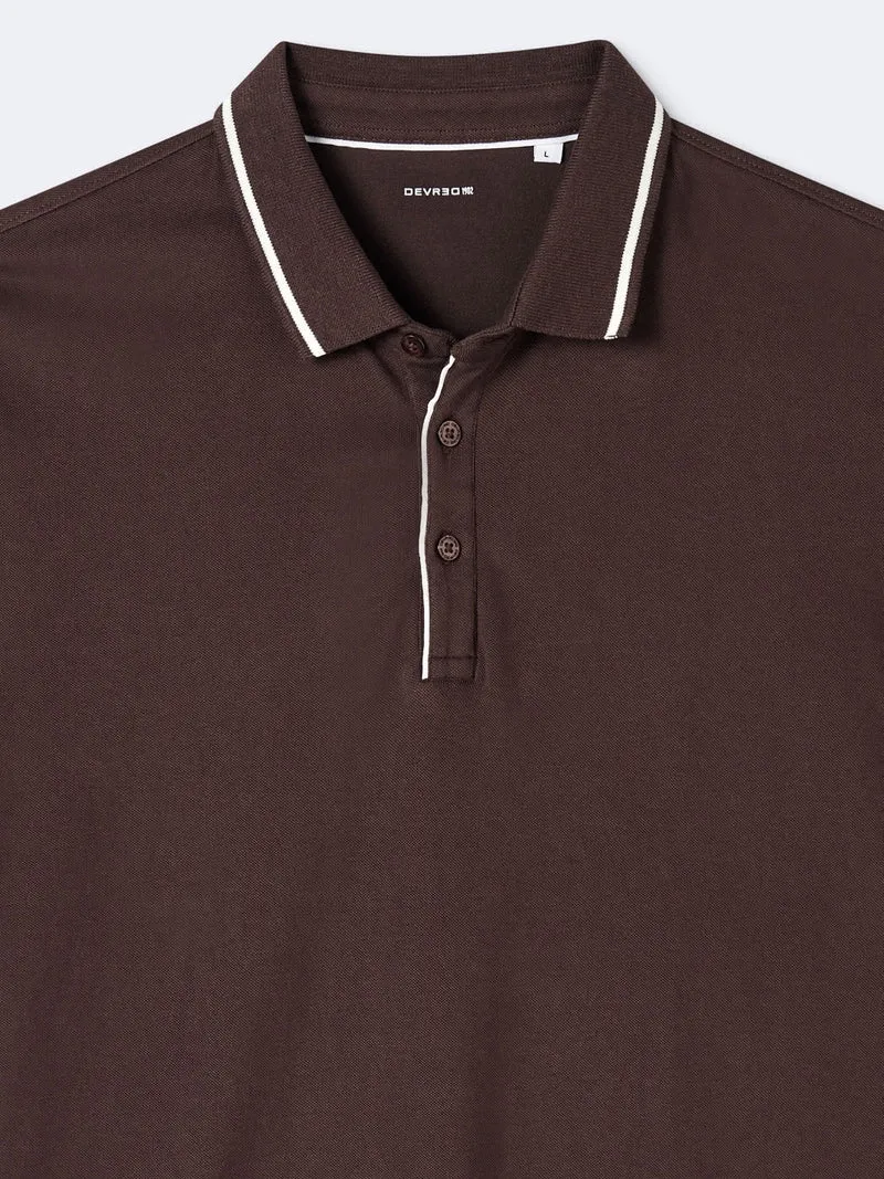 Polo manches courtes en coton