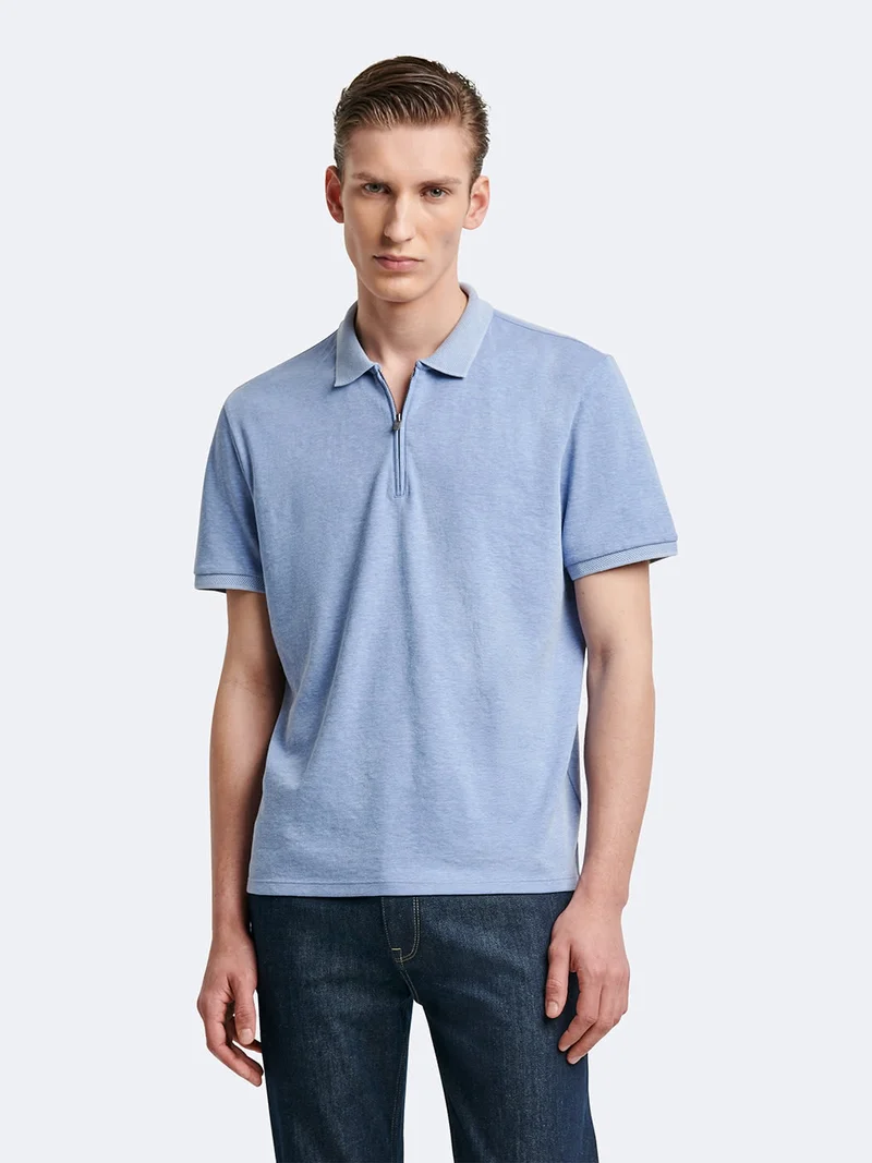Polo manches courtes en coton