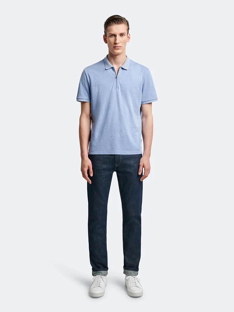 Polo manches courtes en coton