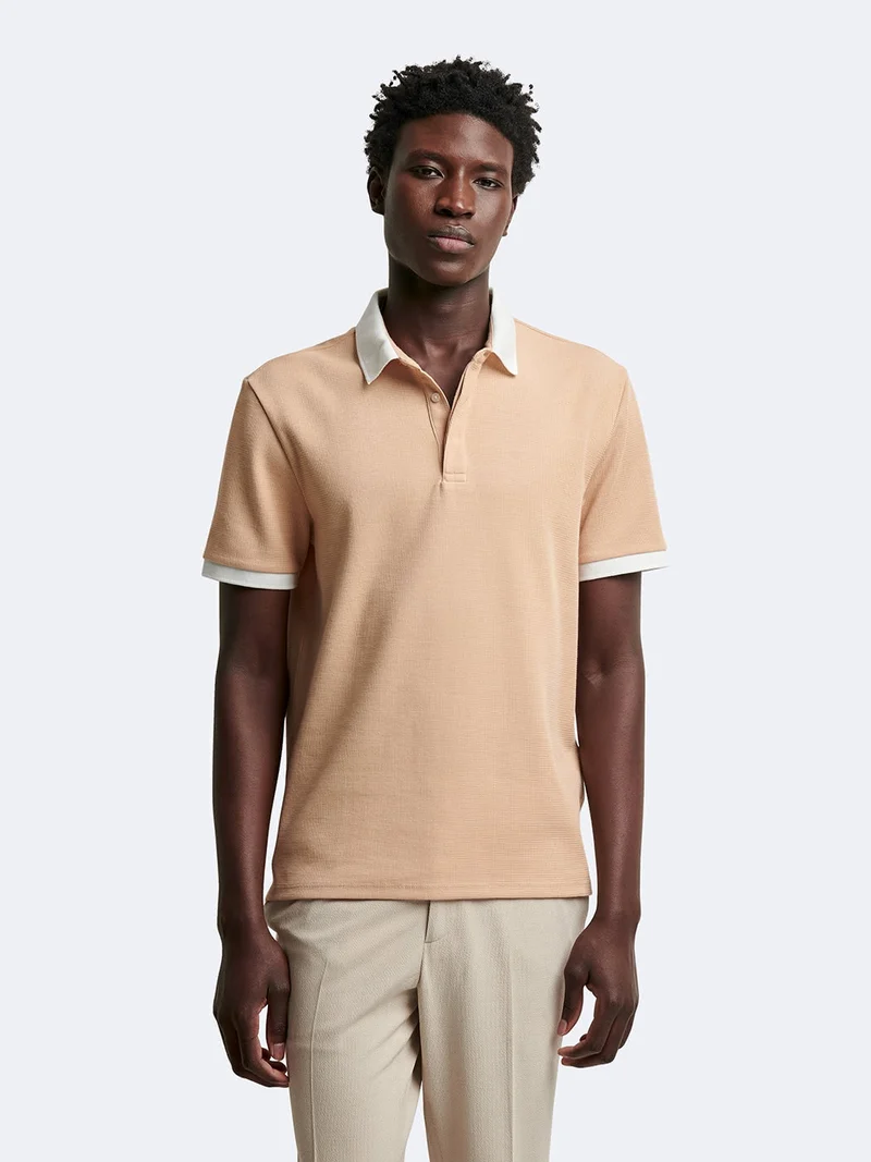 Polo manches courtes en coton