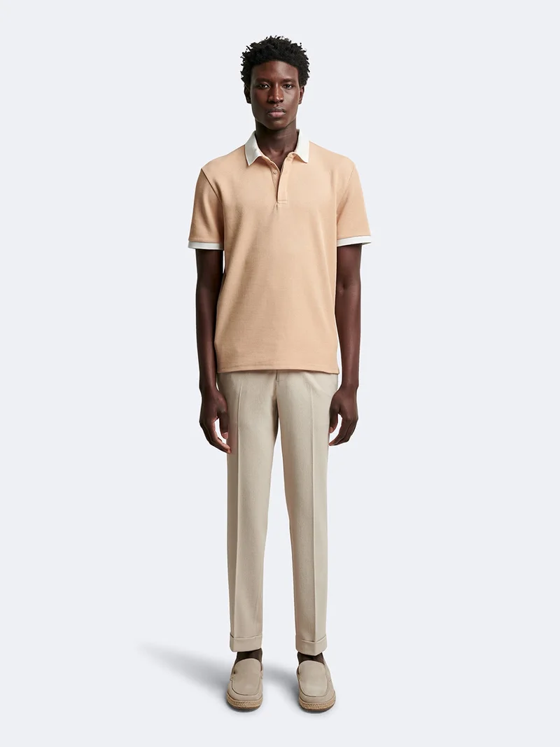 Polo manches courtes en coton