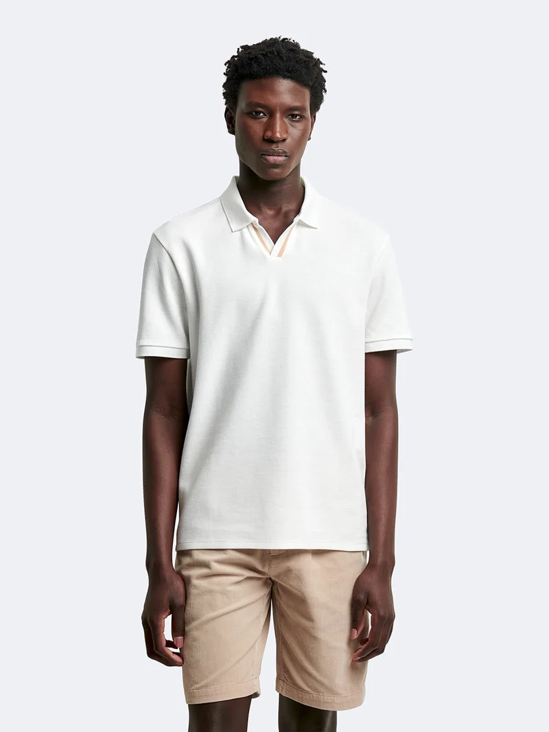 Polo manches courtes en coton