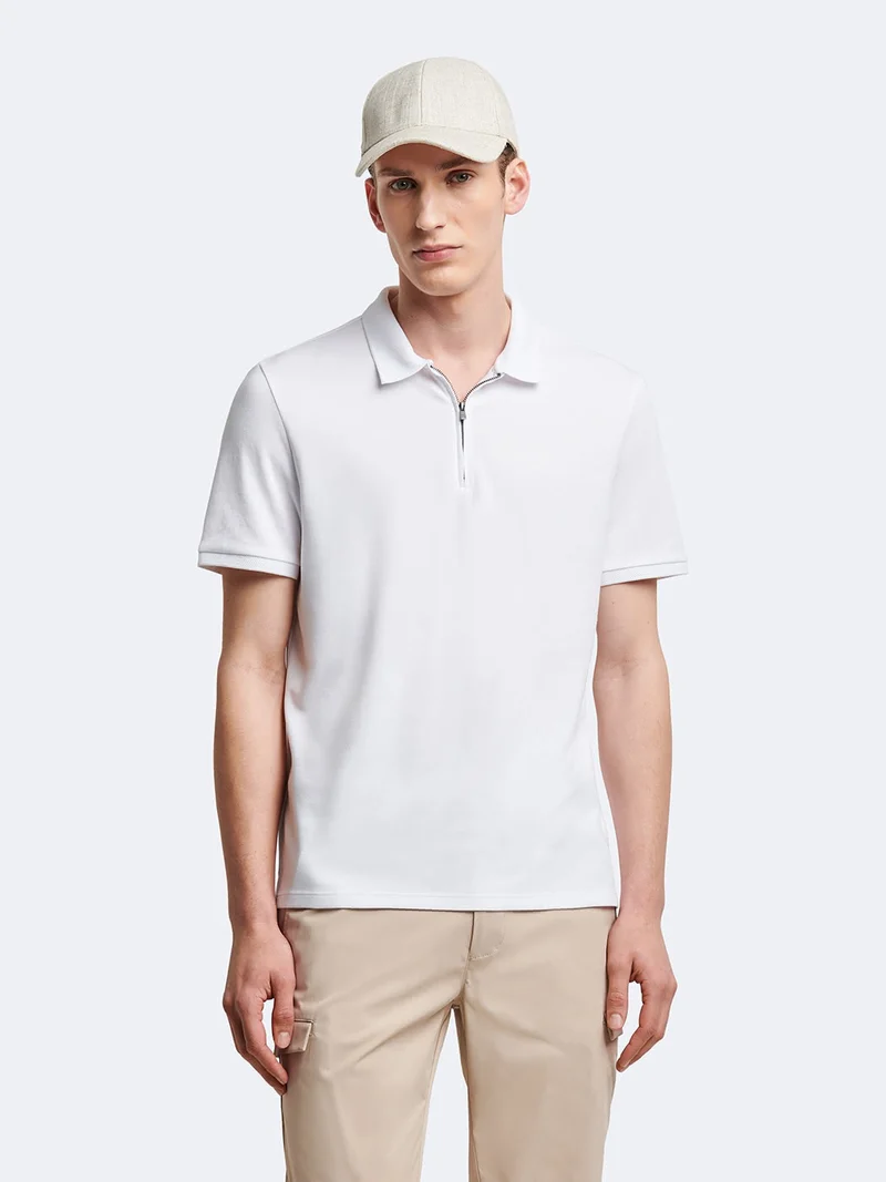 Polo manches courtes en coton