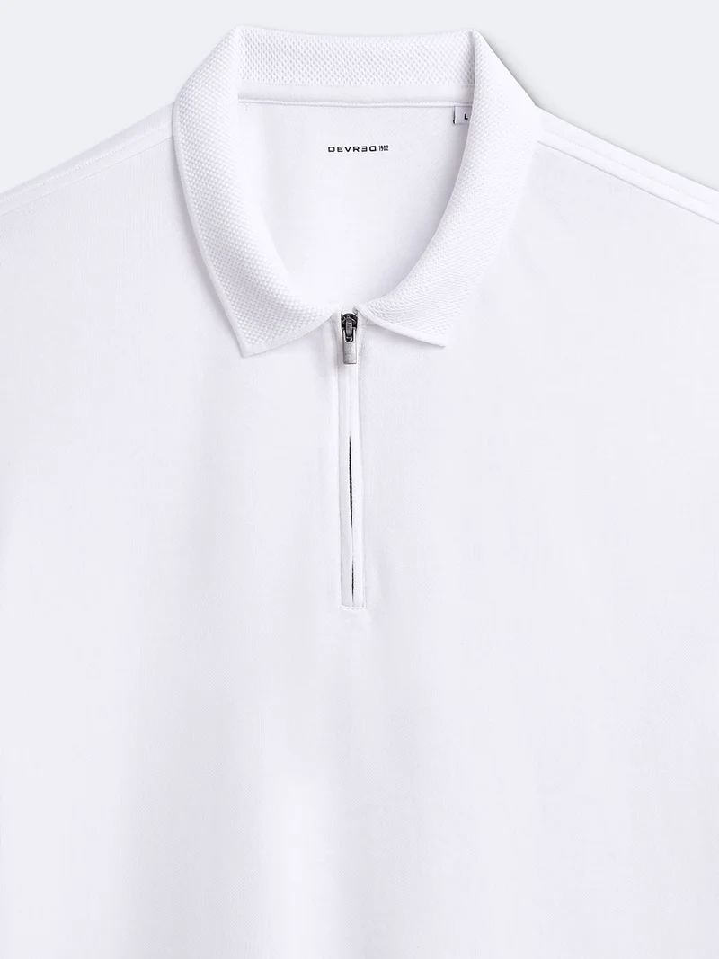 Polo manches courtes en coton