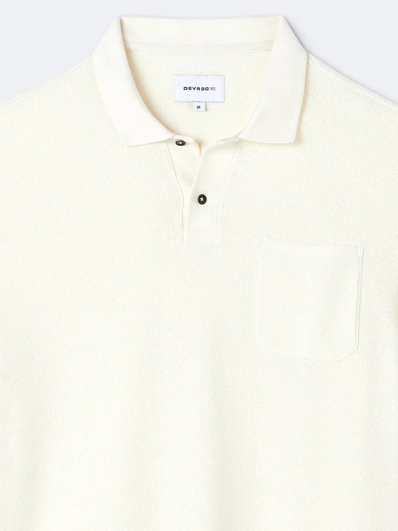 Polo manches courtes 100% coton