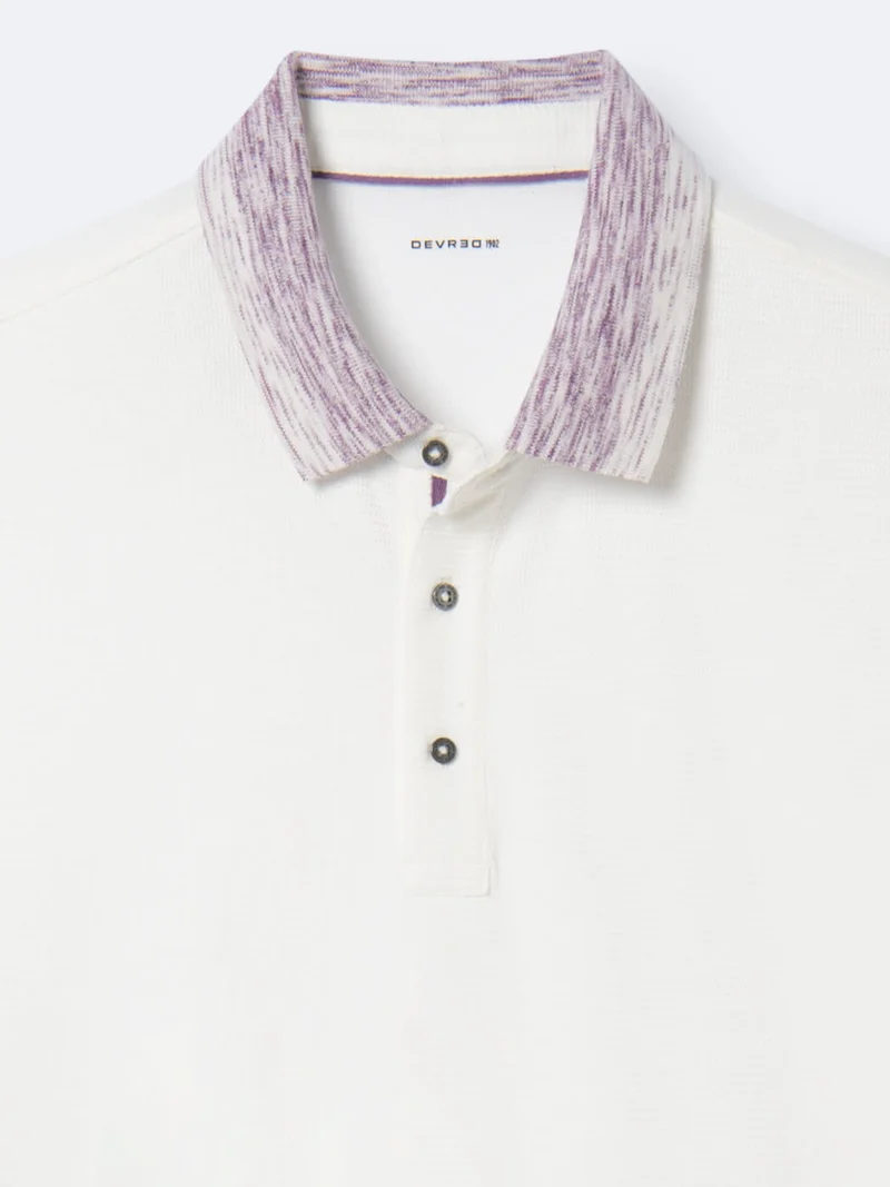 Polo manches courtes 100% coton bio