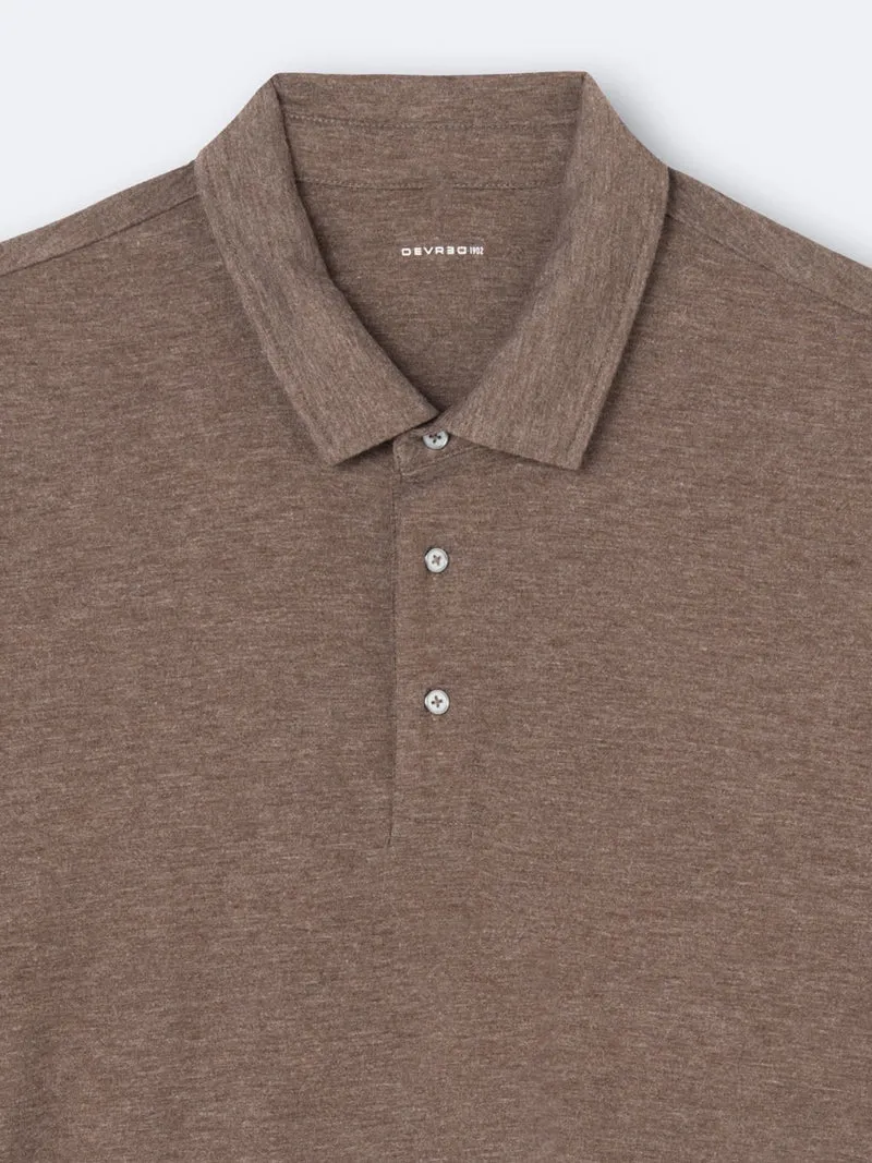 Polo manches courtes en viscose