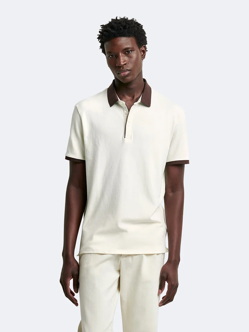 Polo manches courtes en coton