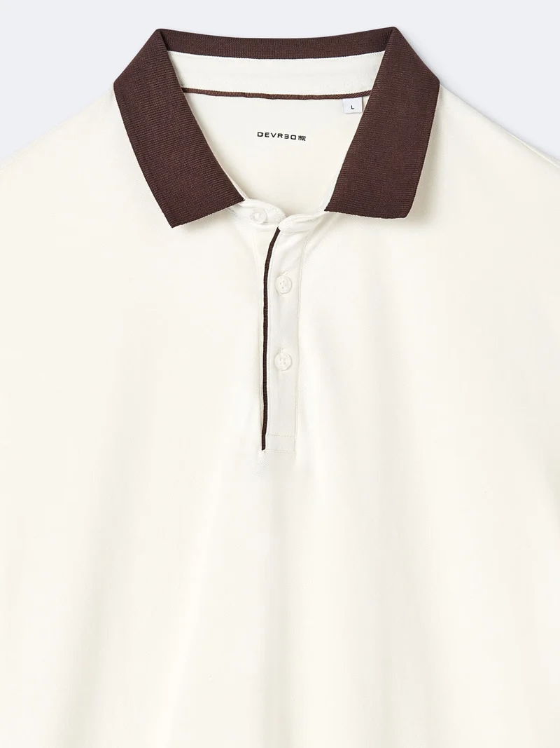 Polo manches courtes en coton