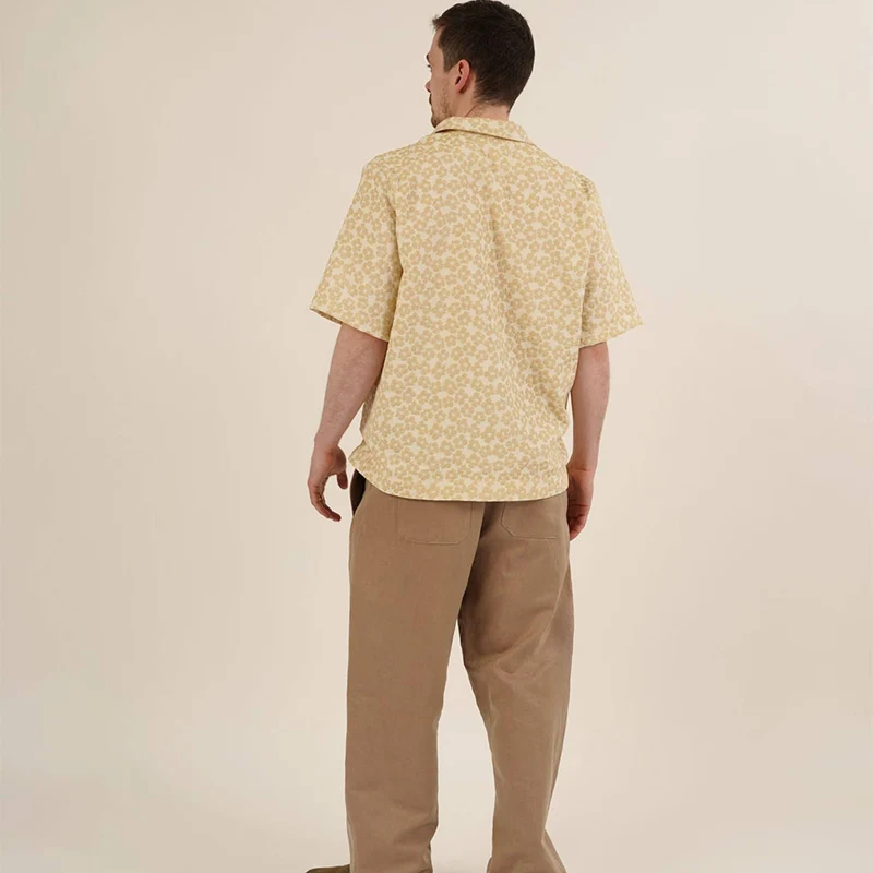 Patron de couture PDF | Chemise zippée pour homme | Wardrobe by Me