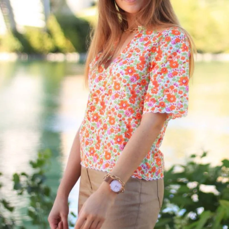 PATRON DE COUTURE PDF | Blouse Léoline | Cha’Coud | FRANÇAIS SEULEMENT