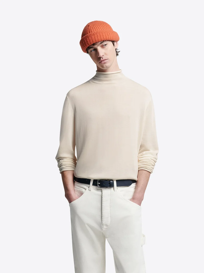 Pull col roulé en lyocell - L'atelier