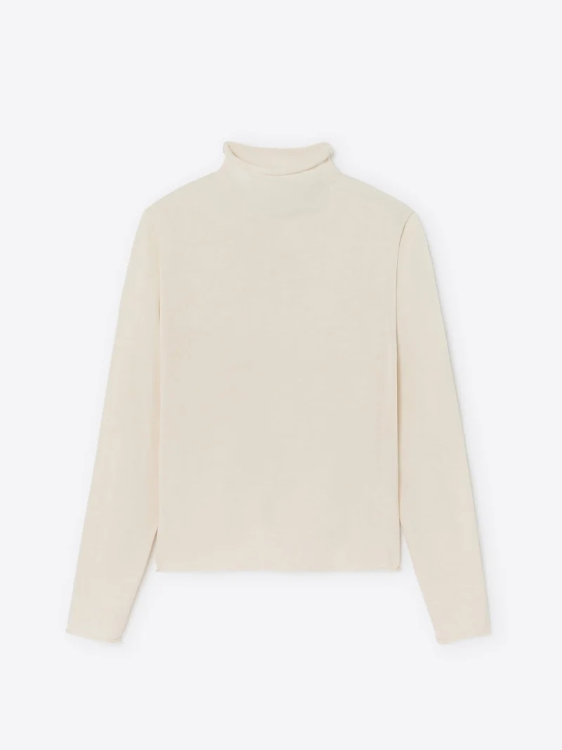 Pull col roulé en lyocell - L'atelier