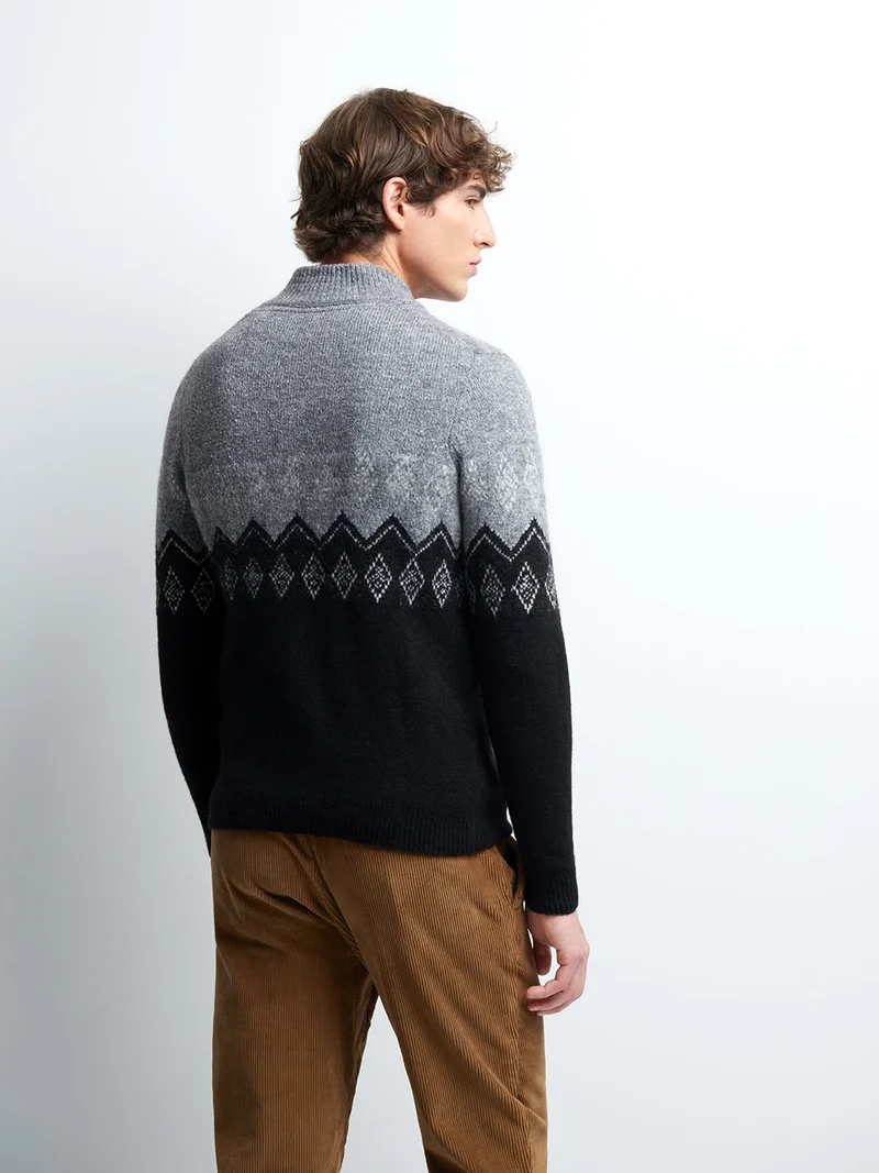 Pull col montant
