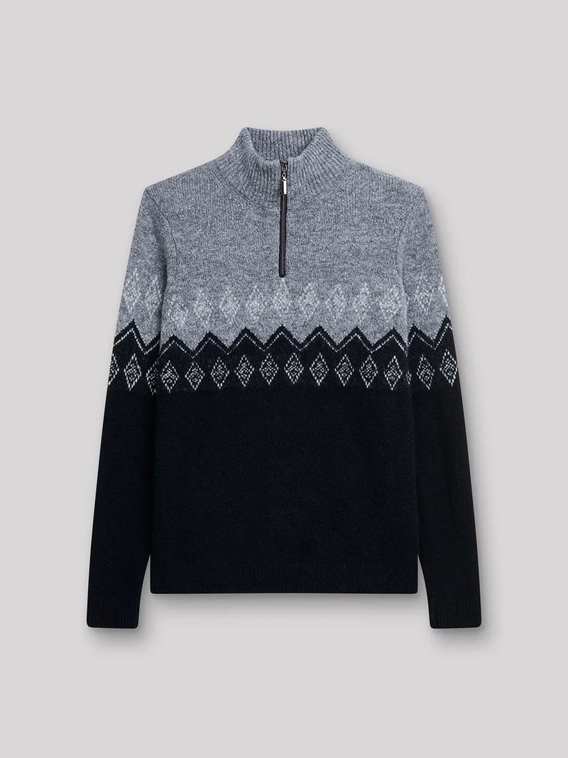 Pull col montant