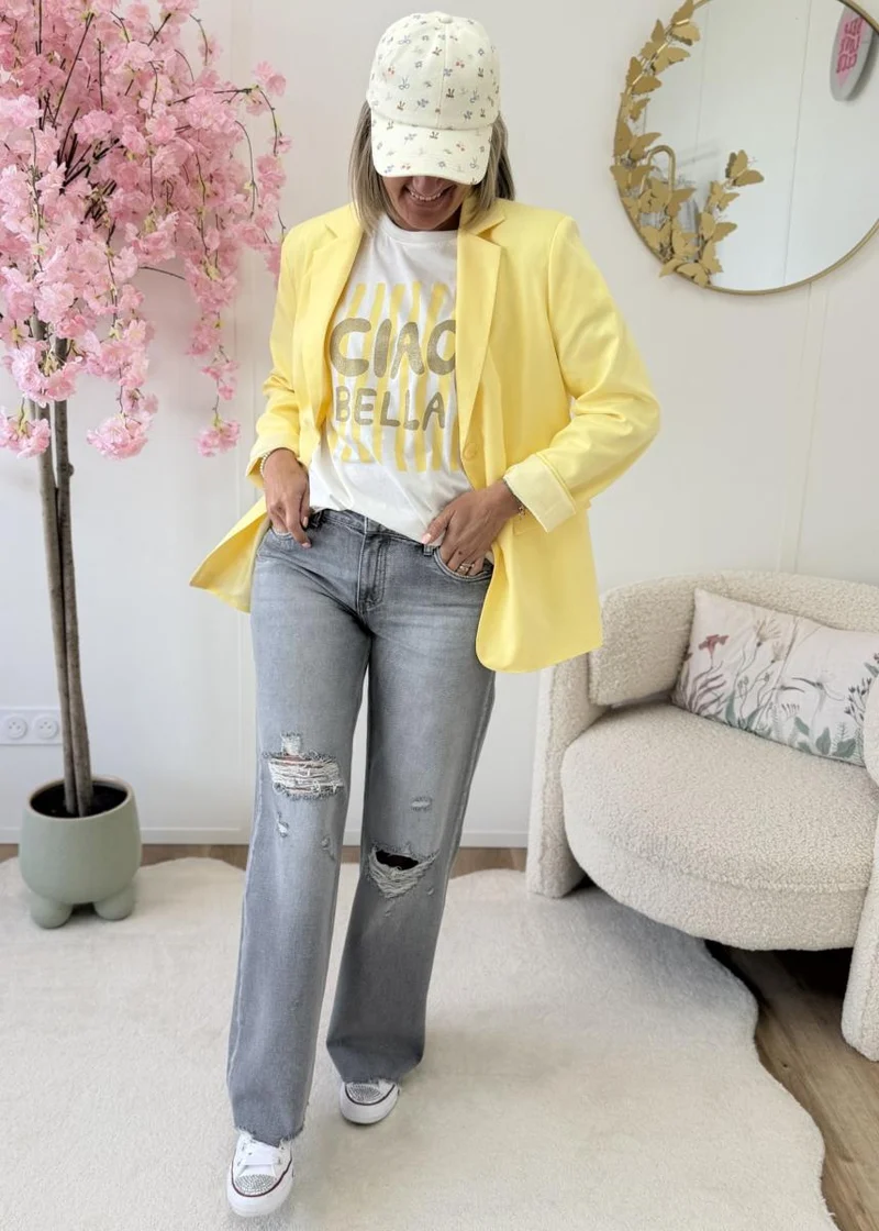 T shirt Bella jaune