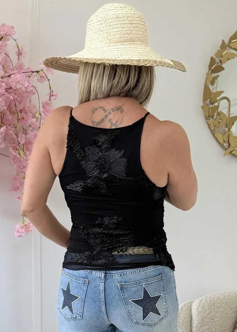 Top Perrine noir