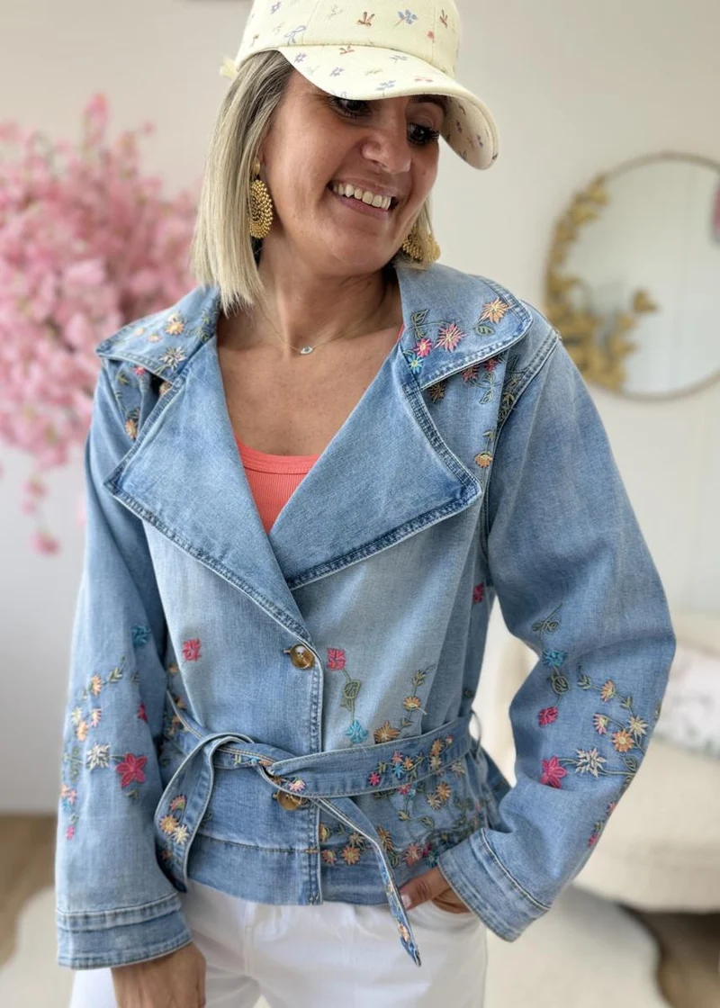 Paletot en jeans