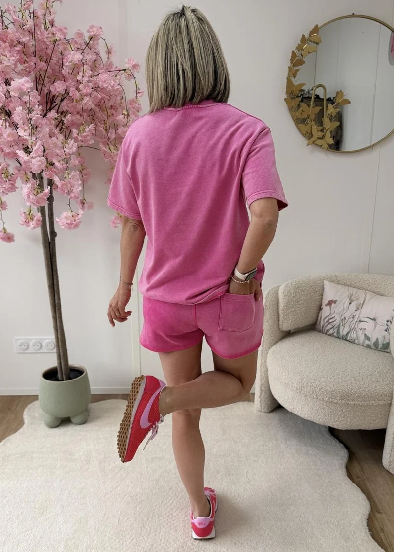 Ensemble Cherry fuschia