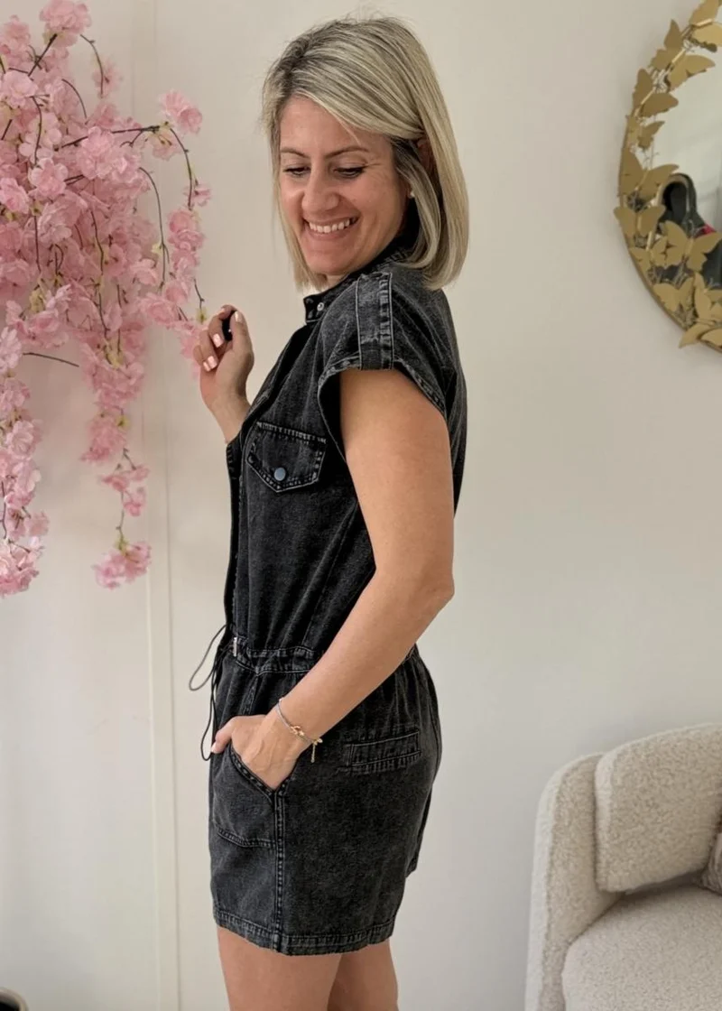 Combi short Nolwenn noir