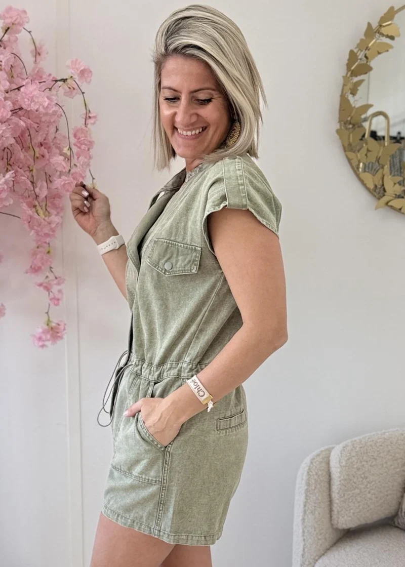 Combi short Nolwenn kaki