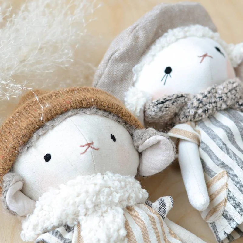 Patron de couture PDF | Poupée mouton | Mes Petites Lunes