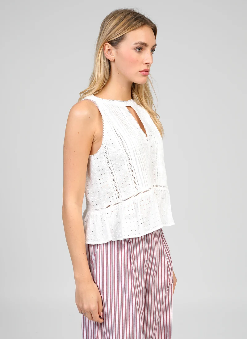 DEBARDEUR SEMINA blanc