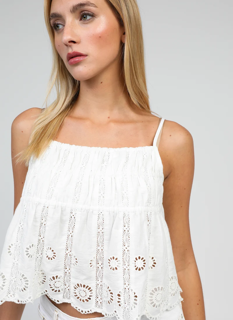 DEBARDEUR SAKIRA blanc