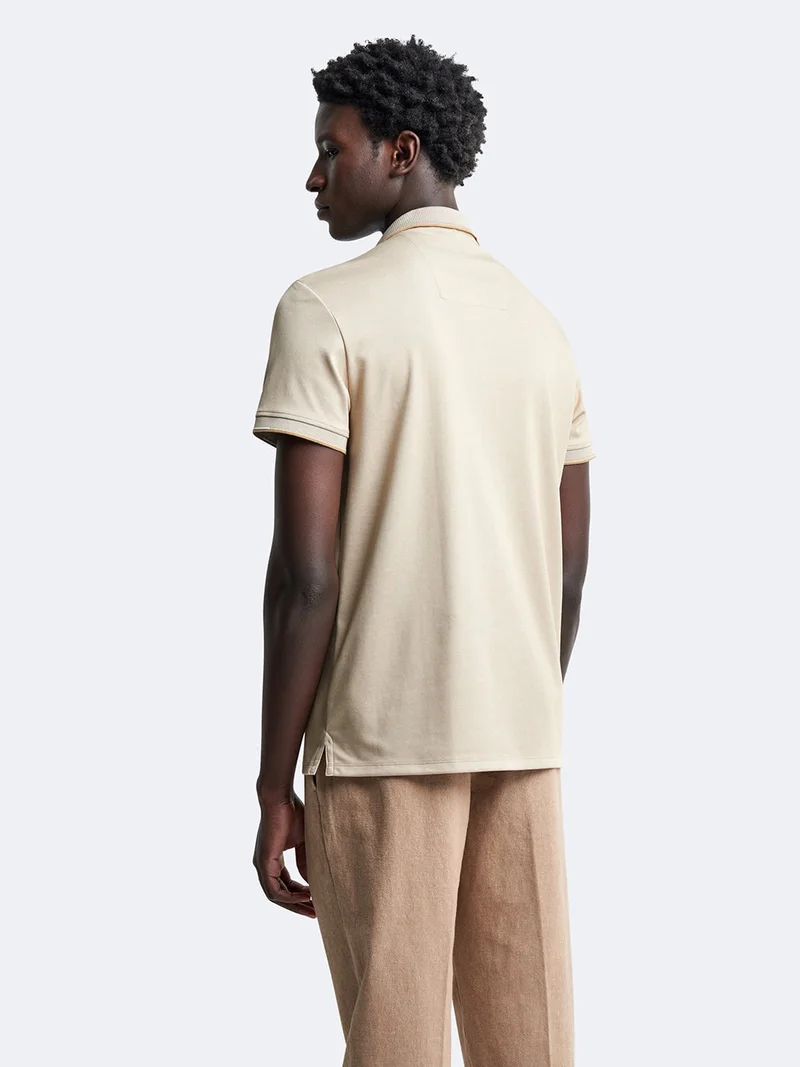 Polo manches courtes en coton
