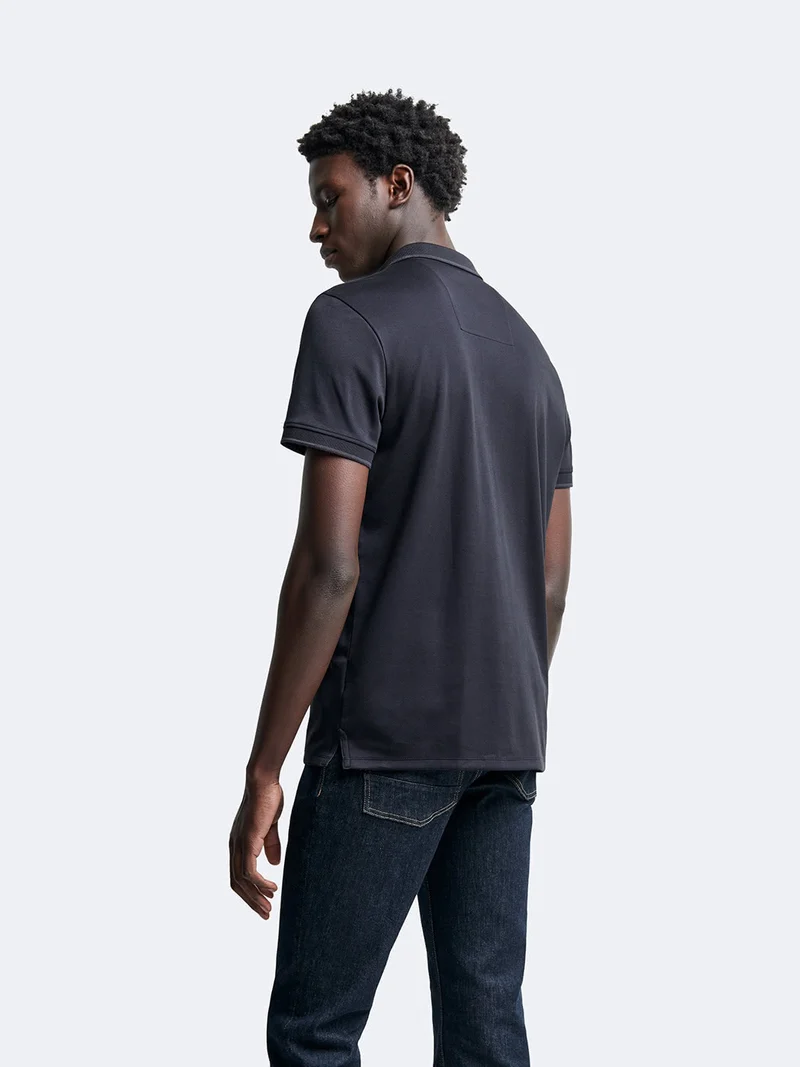 Polo manches courtes en coton