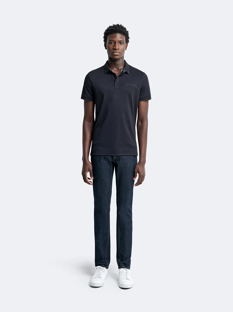 Polo manches courtes en coton
