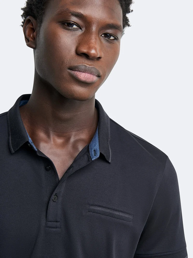 Polo manches courtes en coton