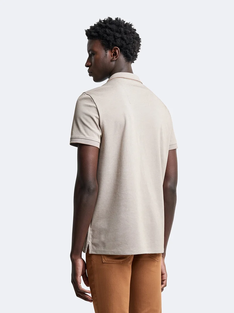 Polo manches courtes en coton