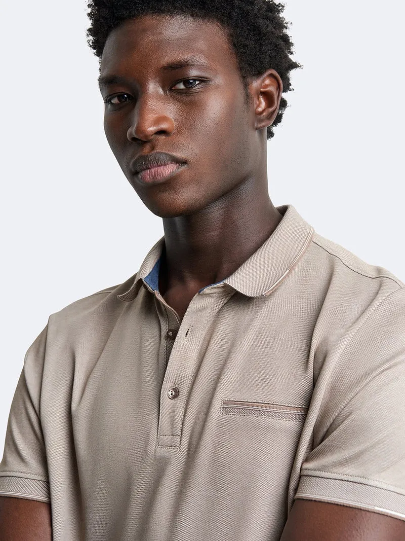 Polo manches courtes en coton