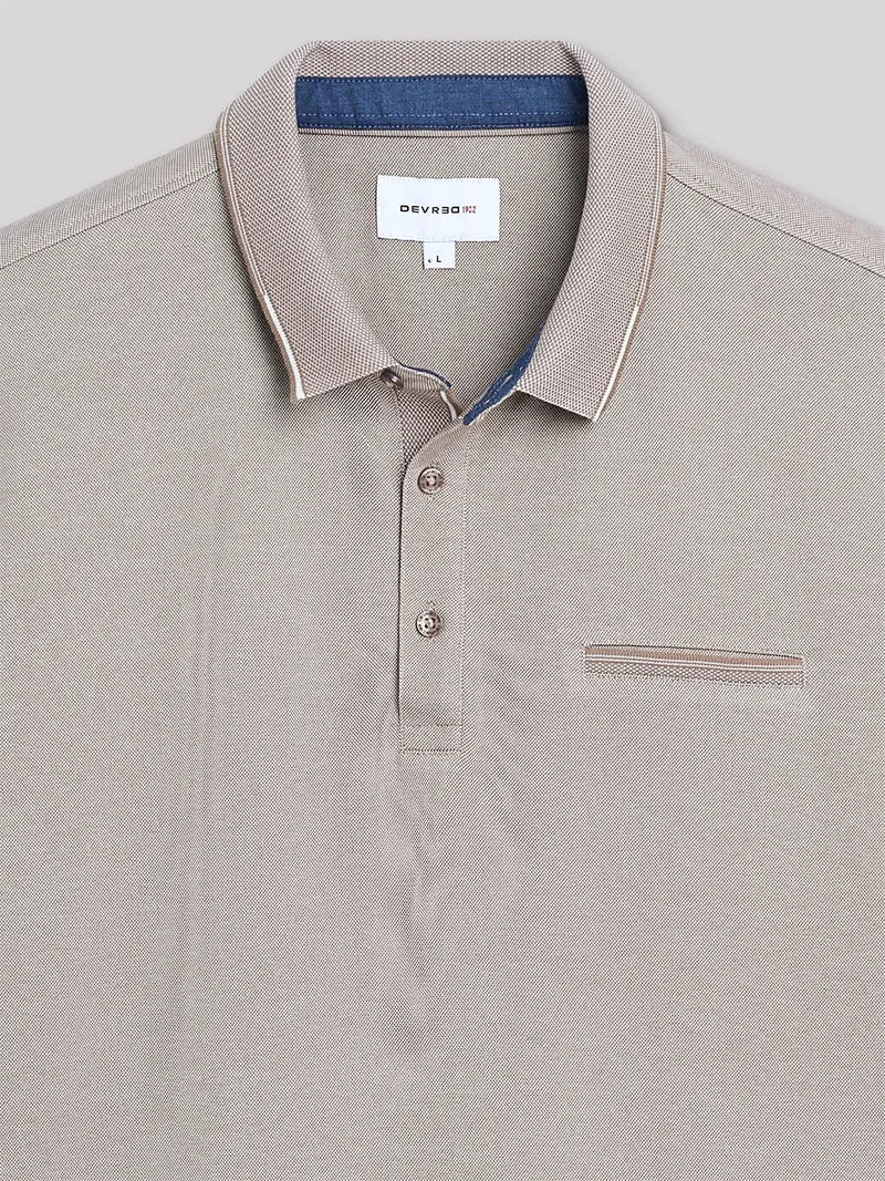 Polo manches courtes en coton