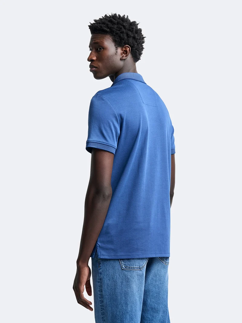 Polo manches courtes en coton