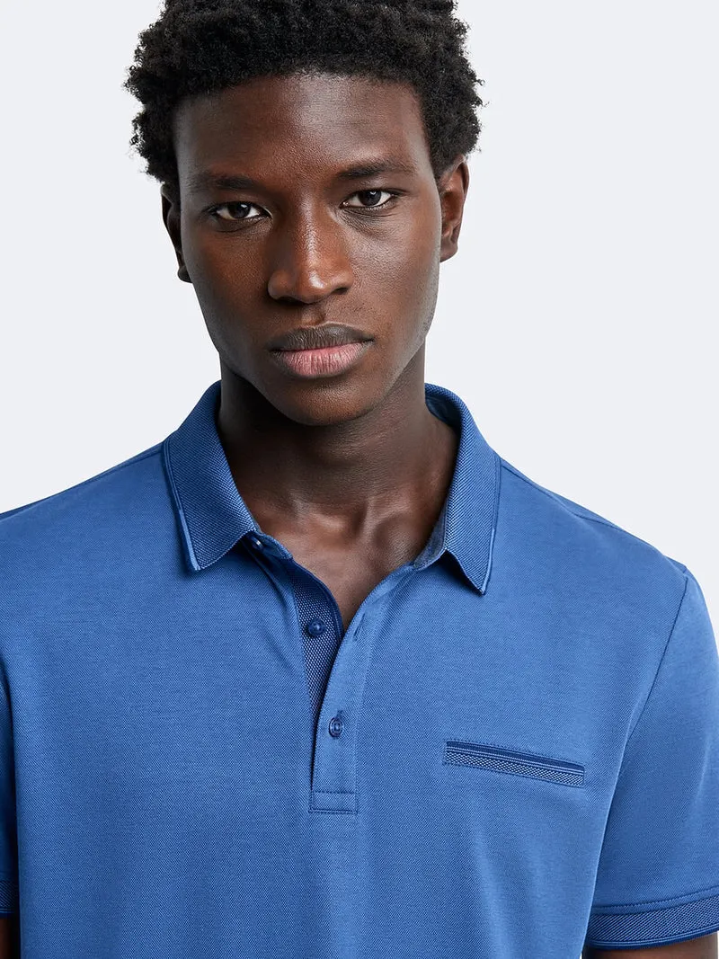 Polo manches courtes en coton