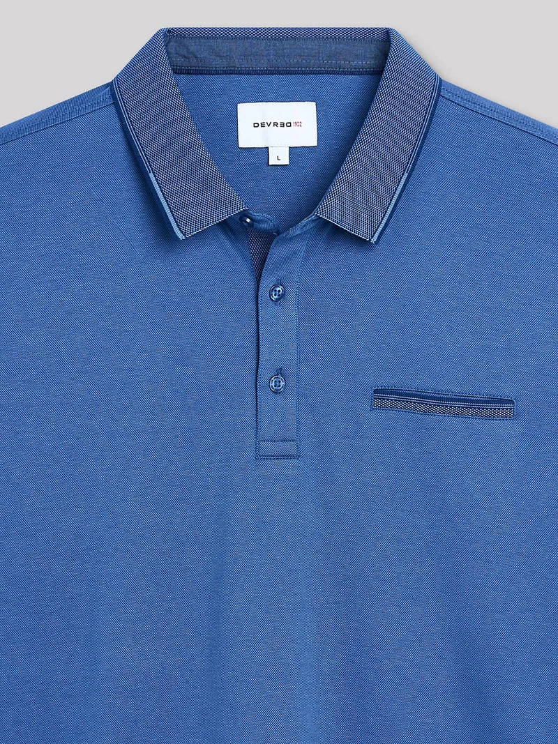 Polo manches courtes en coton