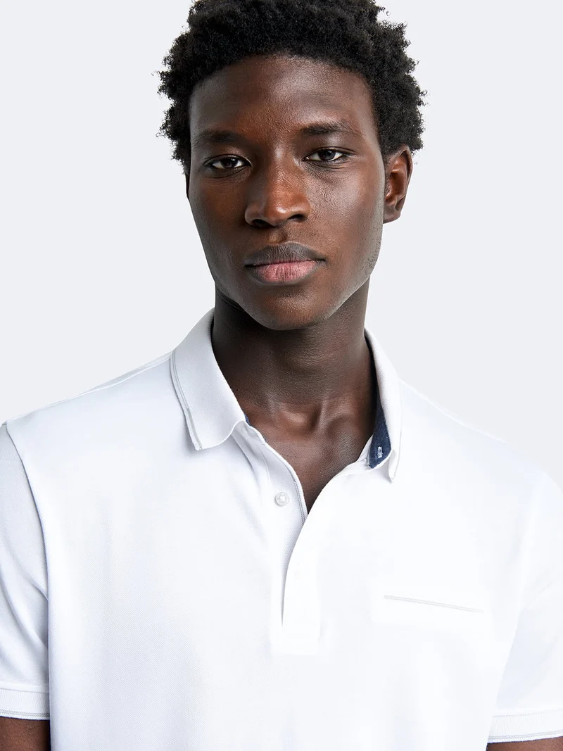 Polo manches courtes en coton