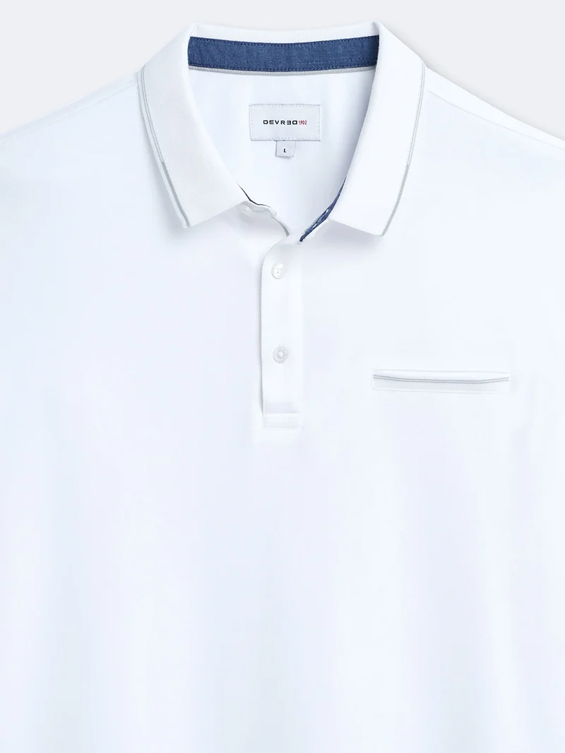 Polo manches courtes en coton