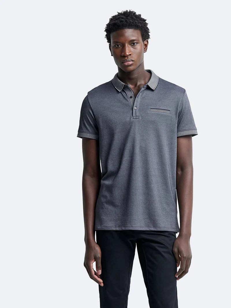 Polo manches courtes en coton