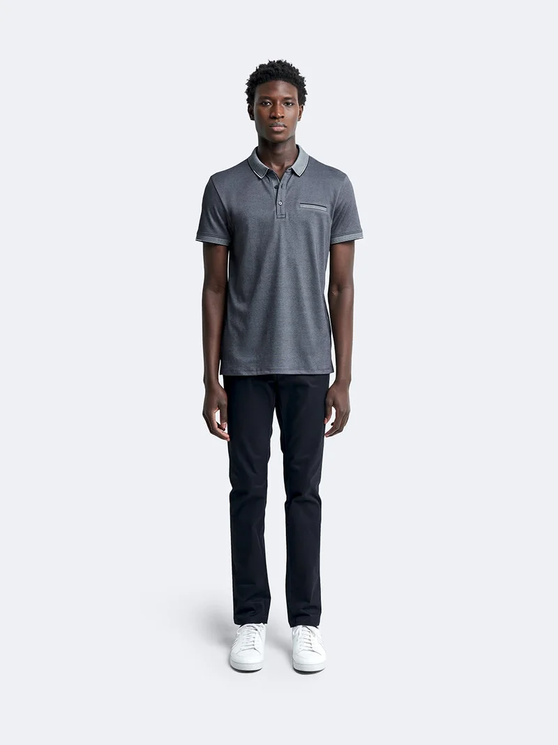 Polo manches courtes en coton