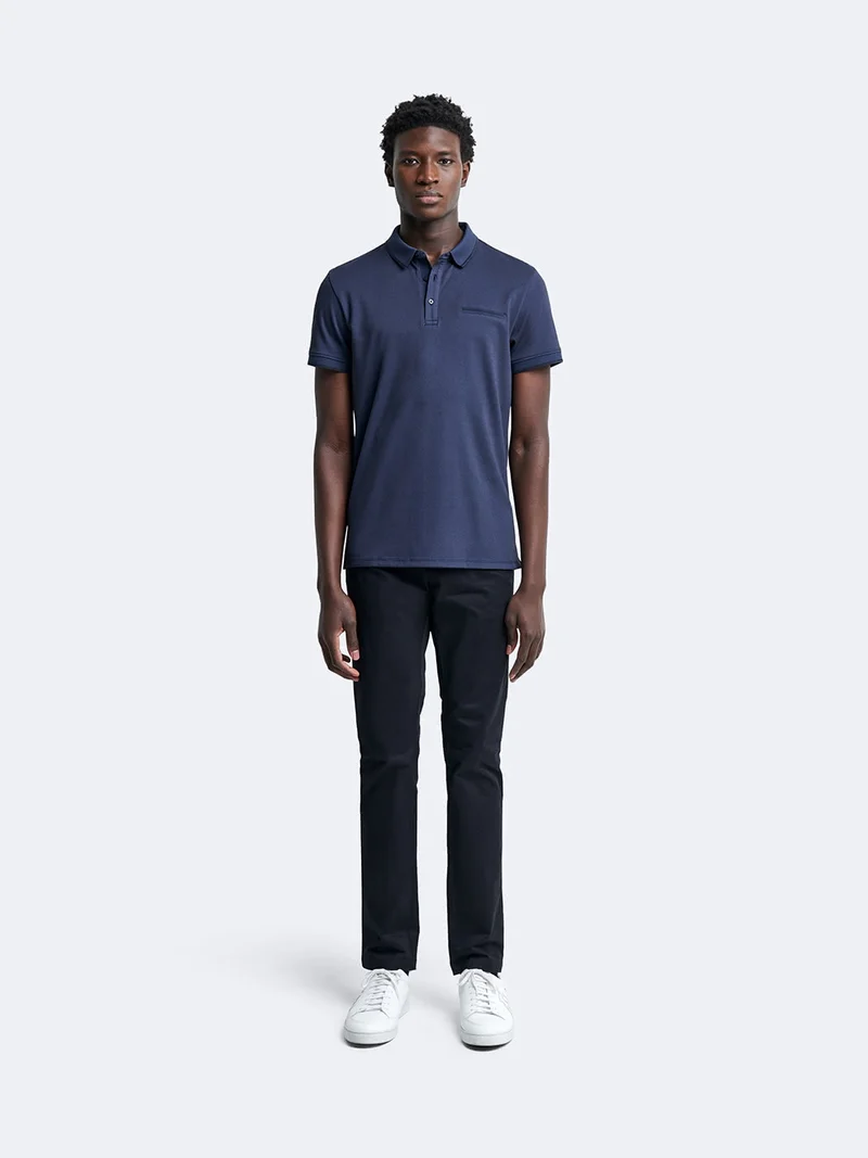Polo manches courtes en coton