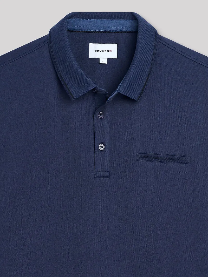 Polo manches courtes en coton