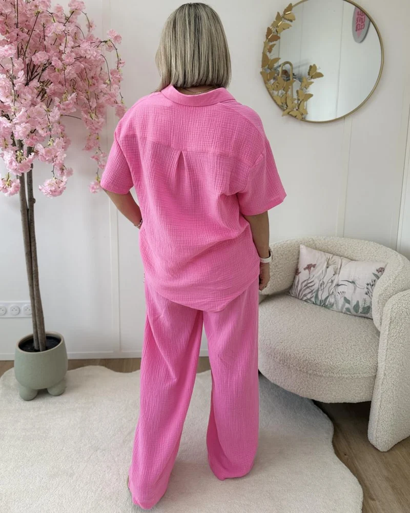 Chemise Shiloh rose