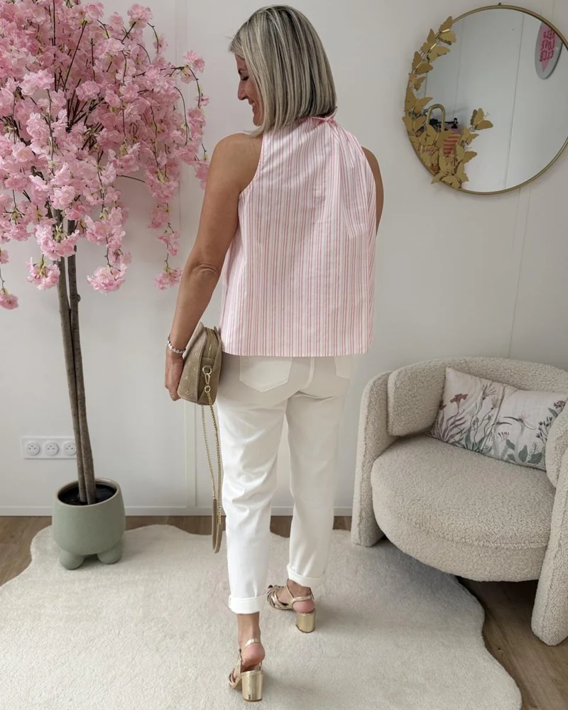Blouse Onyx rose