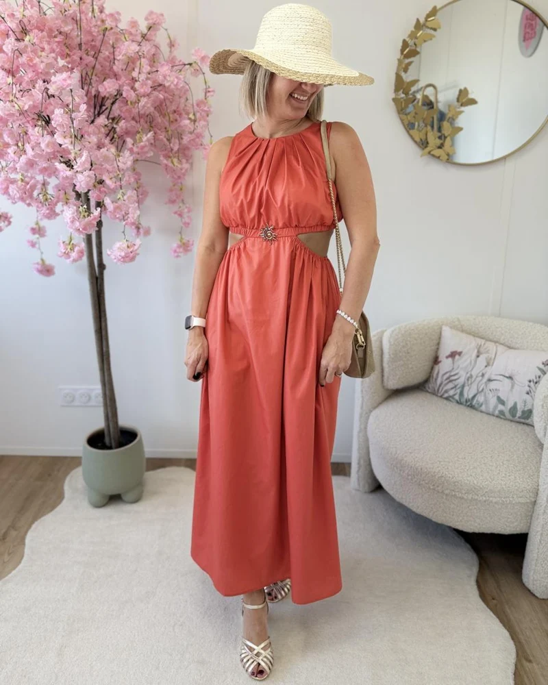 Robe sun orange