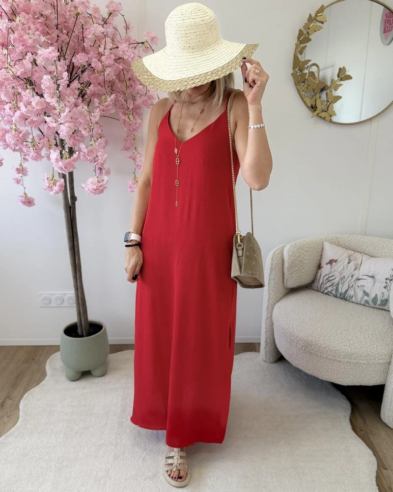 Robe Justine rouge