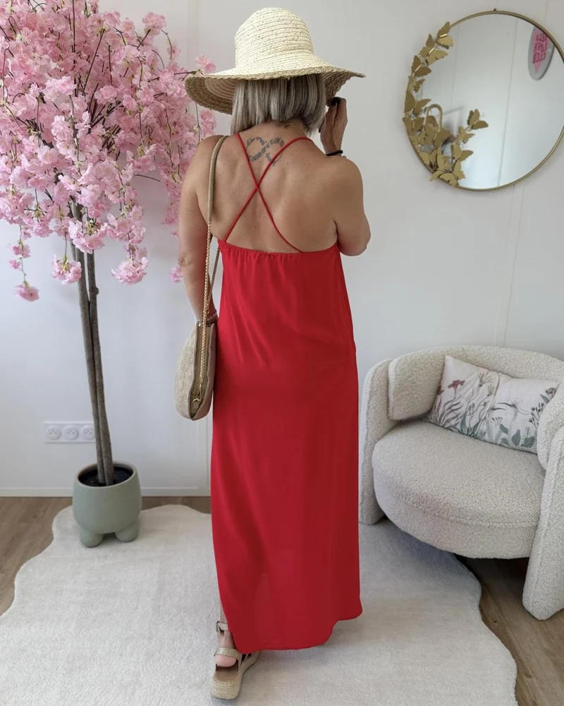 Robe Justine rouge