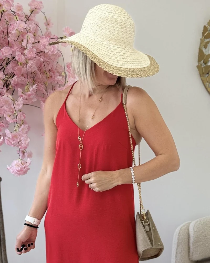 Robe Justine rouge